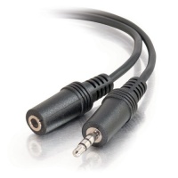 C2G / Cables to Go 40405 3.5 mm Male/Female Stereo Audio Extension Cable Black, 1.5 feet/0.45 Meters C2G / Cables to Go 40405 3.5 mm Male/Female Stereo Audio Extension Cable Black, 1.5 feet/0.45 Meters