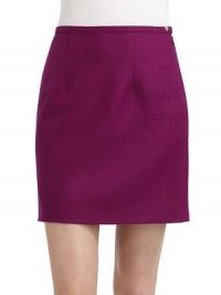 THE LOOKNarrow waistbandHip dartsSide zip with button closureTHE FITAbout 17 longTHE MATERIALSilkFully linedCARE & ORIGINDry cleanMade in USAModel shown is 5'10 (177cm) wearing US size 4. THE LOOKNarrow waistbandHip dartsSide zip with button closureTHE FITAbout 17 longTHE MATERIALSilkFully linedCARE & ORIGINDry cleanMade in USAModel shown is 5'10 (177cm) wearing US size 4.