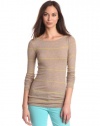 BCBGMAXAZRIA Women's Leah Striped Top