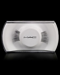Half Lash. Natural Black. M.A.C Lashes are handmade to exact specifications. Each pattern and design is perfectly shaped and arranged to give a striking effect, whether the look is natural or dramatic. Available in a variety of shapes and densities. If properly cared for, lashes can be reshaped or adorned if desired. Half Lash. Natural Black. M.A.C Lashes are handmade to exact specifications. Each pattern and design is perfectly shaped and arranged to give a striking effect, whether the look is natural or dramatic. Available in a variety of shapes and densities. If properly cared for, lashes can be reshaped or adorned if desired.