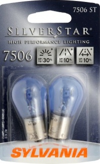 Sylvania 7506 ST SilverStar High Performance Halogen Miniature Lamp, (Pack of 2) Sylvania 7506 ST SilverStar High Performance Halogen Miniature Lamp, (Pack of 2)