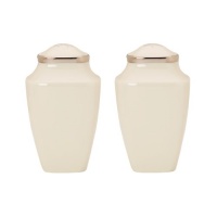 Lenox Solitaire Square Salt and Pepper Set, Ivory Lenox Solitaire Square Salt and Pepper Set, Ivory