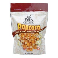 Eden Organic Yellow Popcorn, 20-Ounce Pouches (Pack of 12)