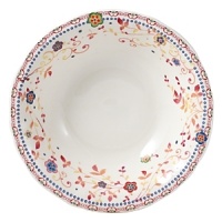 Delicate, swirling florals in a rich, warm palette add artful brightness to these weighty, durable earthenware dishes from Gien France. Delicate, swirling florals in a rich, warm palette add artful brightness to these weighty, durable earthenware dishes from Gien France.