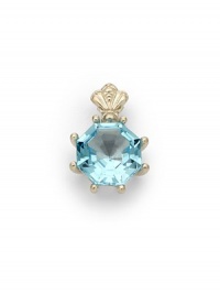 THE LOOKOctagon Bee collectionBlue topaz octagon pendantBee accentSterling silver setting Latch closure THE MEASUREMENTLength, about 1ORIGINMade in USAPlease note: chain not included. THE LOOKOctagon Bee collectionBlue topaz octagon pendantBee accentSterling silver setting Latch closure THE MEASUREMENTLength, about 1ORIGINMade in USAPlease note: chain not included.