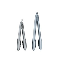 Rosle Stainless Steel 2-Piece Locking Ice Tongs Set, 12-Inch/9-Inch