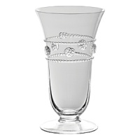 Flared, flute-style blown-glass vessels artfully adorned with Juliska's signature berry-and-thread motif make elegant homes to fresh flowers and other decorative objects. Flared, flute-style blown-glass vessels artfully adorned with Juliska's signature berry-and-thread motif make elegant homes to fresh flowers and other decorative objects.