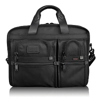 Traveling with your laptop just got easier. This new, expandable T-Pass™ Laptop brief is designed to meet TSA checkpoint friendly requirements, which allow you to go through security without removing your Laptop from the case*. The split-opening case, which is made from Tumi's signature ballistic nylon, must be packed appropriately to ensure an unobstructed scanning of your Laptop. (*The TSA reserves the right to ask anyone to remove a Laptop from its case, or re-screen any laptop or case.)