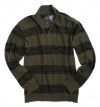 American Rag Mens 1/2 Zip Sweatshirt - Tarmac -