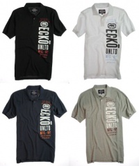 Marc Ecko Mens Newly Added Rugby Polo Shirt - Style EKO_03934 Marc Ecko Mens Newly Added Rugby Polo Shirt - Style EKO_03934