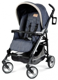 Peg Perego Pliko Four Stroller, Denim Peg Perego Pliko Four Stroller, Denim