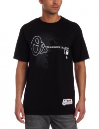 MLB Men's Baltimore Orioles Authentic Collection Change Up Short Sleeve Basic Tee by Majestic MLB Men's Baltimore Orioles Authentic Collection Change Up Short Sleeve Basic Tee by Majestic