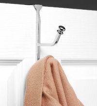 Whitmor 6060-543 Deluxe Chrome Wire Over-the-Door Hooks Whitmor 6060-543 Deluxe Chrome Wire Over-the-Door Hooks