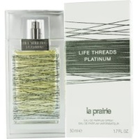 LIFE THREADS PLATINUM by La Prairie EAU DE PARFUM SPRAY 1.7 OZ LIFE THREADS PLATINUM by La Prairie LIFE THREADS PLATINUM by La Prairie EAU DE PARFUM SPRAY 1.7 OZ LIFE THREADS PLATINUM by La Prairie