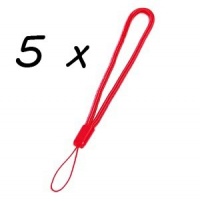 COSMOS 5 pcs Red Nylon ROUND Hand Wrist Strap Lanyard For Camera Cell phone ipod iphone mp3 mp4 PSP Wii and other Electronic Devices + Cosmos cable tie COSMOS 5 pcs Red Nylon ROUND Hand Wrist Strap Lanyard For Camera Cell phone ipod iphone mp3 mp4 PSP Wii and other Electronic Devices + Cosmos cable tie
