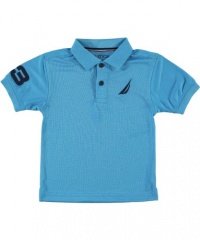 Nautica Boys 8-20 N-Sail Solid Short Sleeve Polo, Neon Blue, X-Large Nautica Boys 8-20 N-Sail Solid Short Sleeve Polo, Neon Blue, X-Large