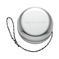 Kate spade new york's popular Silver Street collection features clever phrases engraved in gleaming polished silver-plated accessories. This whimsical yo-yo makes a great wedding favor or hostess gift. Kate spade new york's popular Silver Street collection features clever phrases engraved in gleaming polished silver-plated accessories. This whimsical yo-yo makes a great wedding favor or hostess gift.