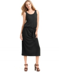 In an on-trend midi length, this MICHAEL Michael Kors dress is perfect for effortless summer style! In an on-trend midi length, this MICHAEL Michael Kors dress is perfect for effortless summer style!