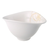 Add a contemporary flair to any table with pieces from Villeroy & Boch Bloom Sun dinnerware collection. Interesting organic shapes designed to compliment the Flow collection. Bloom Sun features a stylized floral motif set against a white background. Add a contemporary flair to any table with pieces from Villeroy & Boch Bloom Sun dinnerware collection. Interesting organic shapes designed to compliment the Flow collection. Bloom Sun features a stylized floral motif set against a white background.