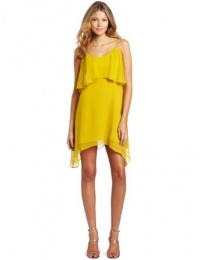 BCBGeneration Women's Layered Tank Dress, Avocado, Medium BCBGeneration Women's Layered Tank Dress, Avocado, Medium