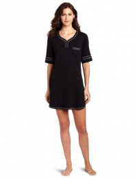 Karen Nueburger Women's Basic Henley Nightshirt Karen Nueburger Women's Basic Henley Nightshirt