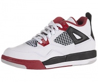 Nike Air Jordan 4 Retro Little Kids (PS) Boys Basketball Shoes 308499-110 White 12 M US Nike Air Jordan 4 Retro Little Kids (PS) Boys Basketball Shoes 308499-110 White 12 M US