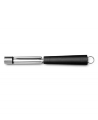 How about these apples? Take out the core of your favorite fruit in mere seconds with this high-carbon, stain-resistant steel tool. Cut your apple into perfect slices that are ready to eat, bake or display. Lifetime warranty. How about these apples? Take out the core of your favorite fruit in mere seconds with this high-carbon, stain-resistant steel tool. Cut your apple into perfect slices that are ready to eat, bake or display. Lifetime warranty.