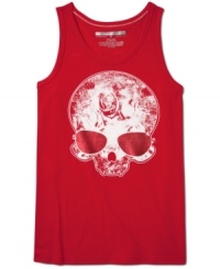 When the mercury starts rising, give yourself a little cool comfort with this tank from Sean John. When the mercury starts rising, give yourself a little cool comfort with this tank from Sean John.