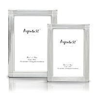 Photo frames by Argento feature unique and authentic tarnish free sterling silver. Hand made and uniquely crafted in Italy.