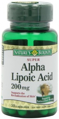 Nature's Bounty Alpha Lipoic Acid 200 Mg., 30-Count Nature's Bounty Alpha Lipoic Acid 200 Mg., 30-Count