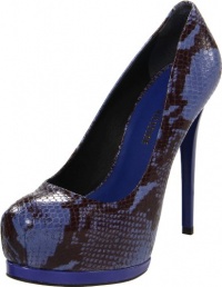 Pour La Victoire Women's Zimmer Platform Pump,Dusty Blue,8.5 M US