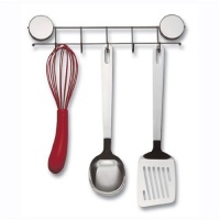 Better Houseware Magnetic Hook Rack, Stainless Better Houseware Magnetic Hook Rack, Stainless