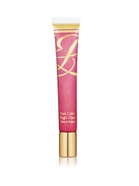 Magnify. Intensify. Electrify. See how brilliant your lips can be. Drenches lips with the ultimate in sheer, intensely hydrating color and shine. Exclusive True Vision Technology creates an irresistibly dazzling high-reflective finish that lasts and lasts. Rich, feel-good conditioners smooth and protect. The slanted applicator tip follows every curve of your lips for a sheer, lush, super shine. Magnify. Intensify. Electrify. See how brilliant your lips can be. Drenches lips with the ultimate in sheer, intensely hydrating color and shine. Exclusive True Vision Technology creates an irresistibly dazzling high-reflective finish that lasts and lasts. Rich, feel-good conditioners smooth and protect. The slanted applicator tip follows every curve of your lips for a sheer, lush, super shine.