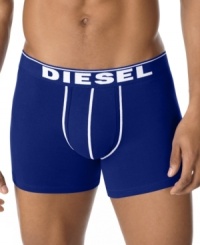 Be bold beneath it all with these bright boxer briefs from Diesel. Be bold beneath it all with these bright boxer briefs from Diesel.