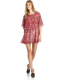 THE LOOKAllover tribal-inspired printWide scoop necklineGently draped overlay at bodicePleated skirtPullover styleTHE FITAbout 30 from shoulder to hemTHE MATERIALPolyesterCARE & ORIGINHand washImportedModel shown is 5'10 (177cm) wearing US size Small. THE LOOKAllover tribal-inspired printWide scoop necklineGently draped overlay at bodicePleated skirtPullover styleTHE FITAbout 30 from shoulder to hemTHE MATERIALPolyesterCARE & ORIGINHand washImportedModel shown is 5'10 (177cm) wearing US size Small.