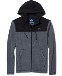 This stylish American Rag fleece is the perfect throw-on for working out or as an extra layer under your winter gear. This stylish American Rag fleece is the perfect throw-on for working out or as an extra layer under your winter gear.