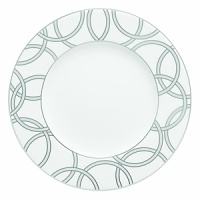 With platinum circles that represent the circles of life, the new Halo dinnerware pattern is the perfect choice for today's modern bride. Fresh in design, Halo brings the elegance of platinum on beautiful bright white bone china that is both graceful and contemporary. With platinum circles that represent the circles of life, the new Halo dinnerware pattern is the perfect choice for today's modern bride. Fresh in design, Halo brings the elegance of platinum on beautiful bright white bone china that is both graceful and contemporary.