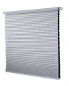 Redi Shade Z14C5801400 Simple Fit Made to Width Custom Cordless Honeycomb Cellular Shades, 58 -Inch by 72-Inch, Snow Blackout