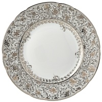 Hailing from the legendary region of Limoges, France, Bernardaud has been crafting fine porcelain creations of exquisite beauty for over 100 years. With no attention to detail spared, this 19th century-inspired design features opulent platinum accents that evoke the formal occasions of yesteryear. Hailing from the legendary region of Limoges, France, Bernardaud has been crafting fine porcelain creations of exquisite beauty for over 100 years. With no attention to detail spared, this 19th century-inspired design features opulent platinum accents that evoke the formal occasions of yesteryear.