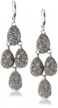 Kenneth Cole New York Urban Marcasite Pave Teardrop Chandelier Drop Earrings Kenneth Cole New York Urban Marcasite Pave Teardrop Chandelier Drop Earrings