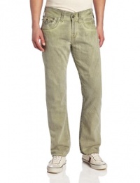 True Religion Men's Ricky Straight Fit Oil Dye In Platoon Olive True Religion Men's Ricky Straight Fit Oil Dye In Platoon Olive