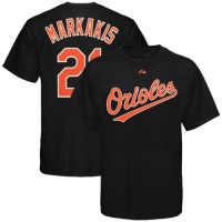 Nick Markakis Baltimore Orioles Youth Name and Number T-Shirt Nick Markakis Baltimore Orioles Youth Name and Number T-Shirt