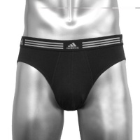 adidas Men's Athletic Stretch 2-Pack Sport Brief