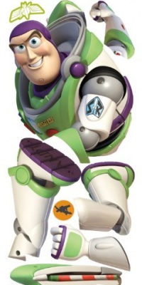 ROOMMATES RMK1786GM Disney Toy Story Buzz Peel and Stick Giant Wall Decal with Personalization ROOMMATES RMK1786GM Disney Toy Story Buzz Peel and Stick Giant Wall Decal with Personalization