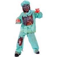 Zombie Doctor Child Costume Size Medium Zombie Doctor Child Costume Size Medium