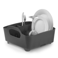 Umbra Tub Dish Drying Rack, Smoke Umbra Tub Dish Drying Rack, Smoke