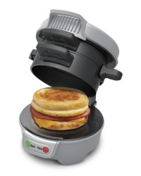 Hamilton Beach 25475 Breakfast Sandwich Maker, Gray Hamilton Beach 25475 Breakfast Sandwich Maker, Gray