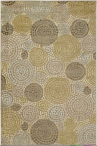 Surya BSL-7128 Basilica Tan 5-Feet 2-Inch by 7-Feet 6-Inch Area Rug