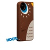 Hoot - Silicone iPhone 4 / 4S Case - Sold by CASE-MATE Brown