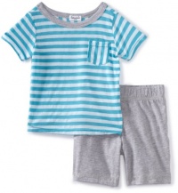 Splendid Littles Baby-Boys Infant Mini Rugby Tee Short Set, Surf, 12-18 Months Splendid Littles Baby-Boys Infant Mini Rugby Tee Short Set, Surf, 12-18 Months